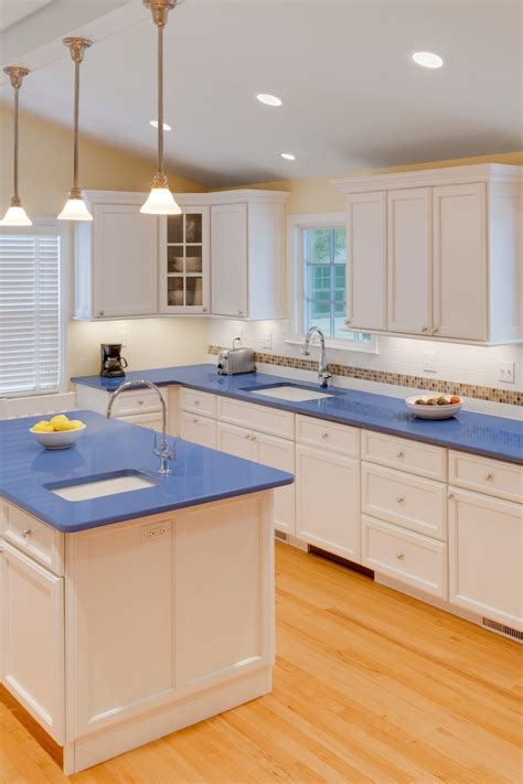 blue laminate kitchen countertop ideas.